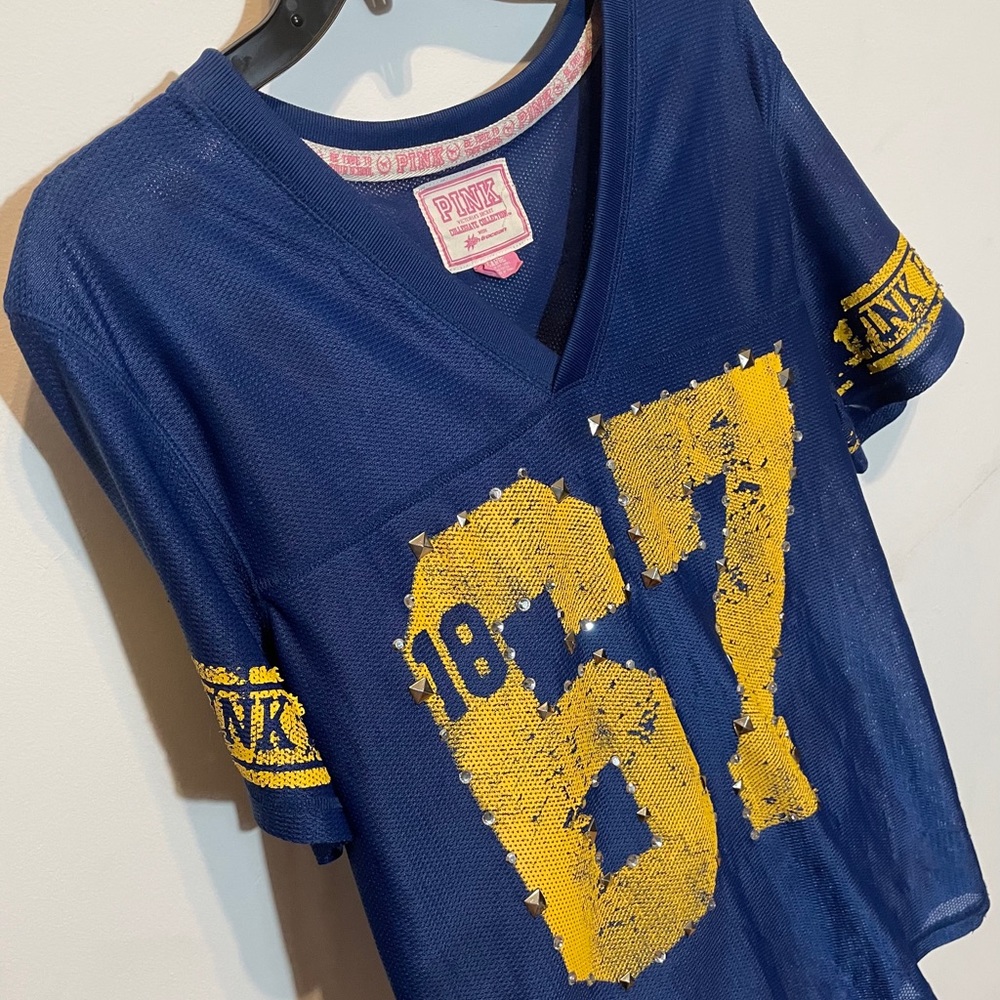 PINK WVU Jersey